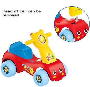 opozit papuce: BBO Toys guralica sa muzikom 18m+ (HE0821-80) Opis: - Dečija guralica — 3