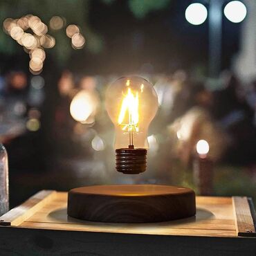 лампы для ногтей: Левитирующая лампа Магнитный Плавающий светодиодный светильник