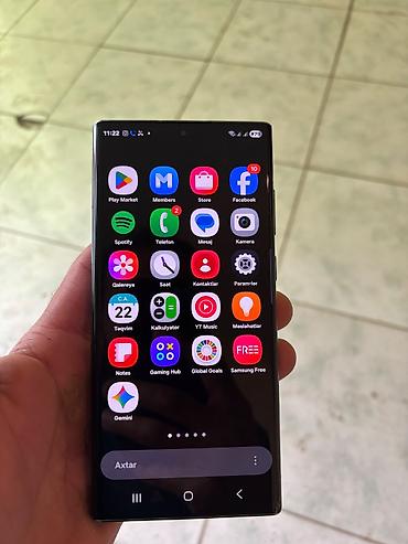 ram 16gb ddr4: Samsung Galaxy S22 Ultra, 256 GB, rəng - Qara, Barmaq izi — 4