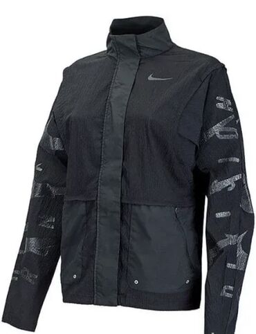 crne jakne: Jacket Nike, S (EU 36), color - Black
