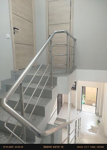 Изготовление перил: Изготовление и монтаж перил и ограждений из нержавеющей стали. - — 13