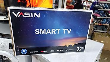 cd disk: Смарт‑телевизор YASIN 32" - Диагональ: 32" - Платформа Smart TV с — 1