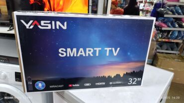 ясин телевизор: Срочная акция Телевизоры Yasin 32 cmart С интернетом Экран защитный