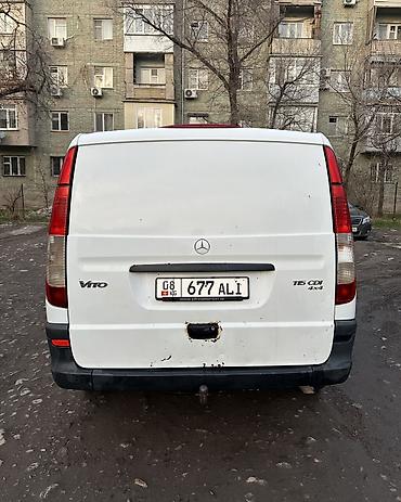 sprinter 416: Mercedes-Benz Vito: 2007 г., 2.2 л, Автомат, Дизель, Фургон — 5
