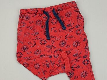kamizelka czerwona: Spodnie dresowe, So cute, 6-9 m, stan - Dobry