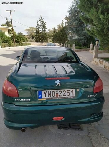 Οχήματα - Ναύπλιο: Peugeot 206 CC: 1.6 l. | 2002 έ. | 225000 km. | Καμπριολέ