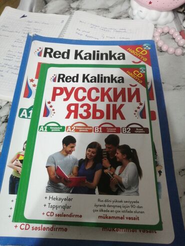 azeri dilinden rus diline tercume: Red kalinka rus dili kitabı iksi birlikdə 20 manata edirim olacaq