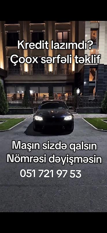 Автоуслуги: Xidmət: Avtomobil krediti üzrə sərfəli təklif Təsvir: - Avtomobiliniz — 1