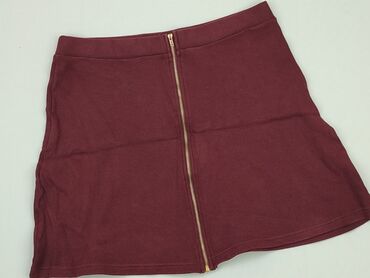 bordowe spódnice: Skirt, L (EU 40), condition - Very good