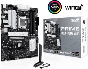 Ana platalar: Ana Platası Asus B650-Plus WiFi DDR5, Yeni