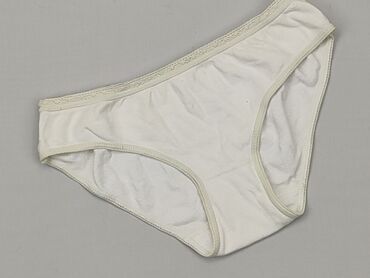 cieliste majtki pod białe spodnie: Majtki, stan - Bardzo dobry