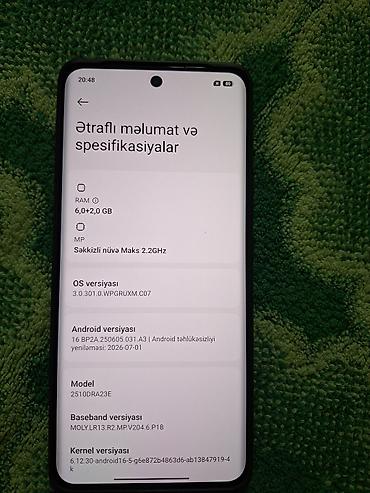 iphone se 5: Redmi 128 GB, rəng - Qara, Sensor, Barmaq izi, İki sim kartlı — 4