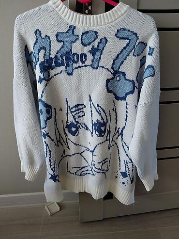 Айымдардын кийими: Кофта, Күз-жаз, Корея, XL — 1