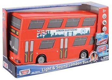 carters srbija: Metalni autobus sa svetlom i zvukom – London Bus 12″ Vizuelno — 1