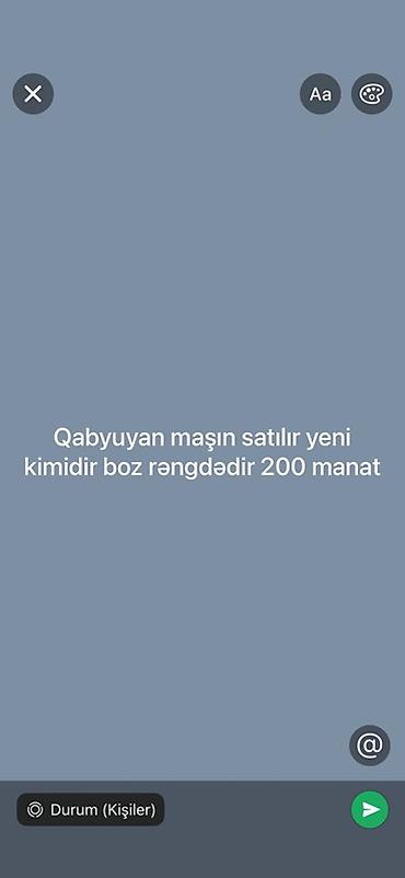 bosh qabyuyan: Qabyuyan maşın - Rəng: boz - Qiymət: 200 manat - Təsvir: Sərfəli və — 1
