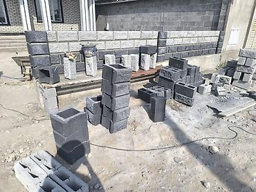 Заборы из пескоблока: Заборы из пескоблока — 1