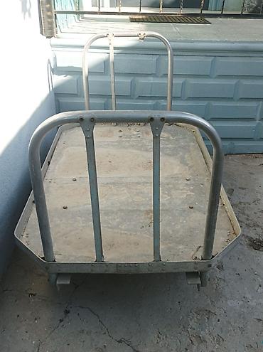 matorlu araba: Sənaye tipli 2 təkərli əl arabası (platformalı) - Metall — 3