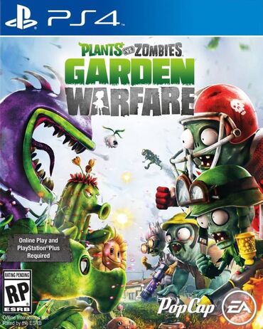 диски ps: Оригинальный диск!!! Plants vs. Zombies: Garden Warfare на PS4 –