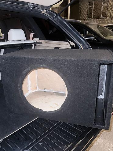 Колонки и сабвуферы: Avto subwoofer üçün qutu (portlu) - Tip: Bass-refleks (portlu) — 1