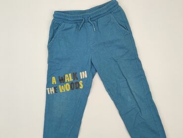 spodnie dresowe chłopiece: Sweatpants, Little kids, 5-6 years, 116, condition - Good