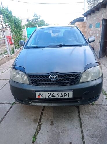 Toyota: Toyota Corolla: 2002 г., 1.6 л, Механика, Газ, Седан