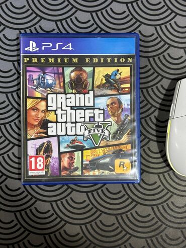 нинтендо свитч бишкек цена: GTA V Premium Edition для PS4 Описание: Оригинальный диск GTA V