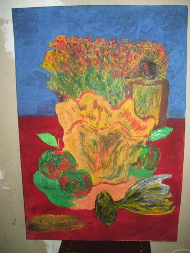 dodatak za slavinu na sudoperi: Slika, 100 x 70 cm, Novo