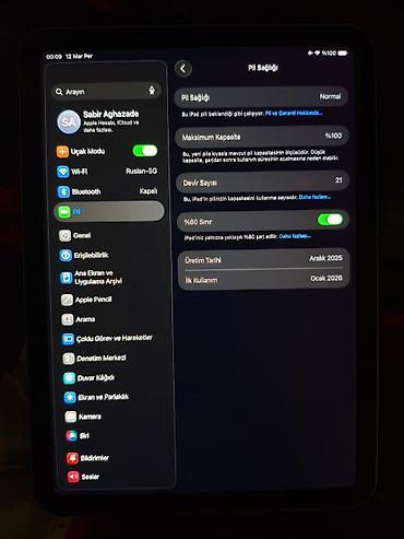 planşet ikinci əl: Yeni Apple iPad 11 (2025), 11", 128 GB, Ünvandan götürmə — 6