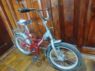 Uşaq velosipedləri: İşlənmiş İki təkərli Uşaq velosipedi 16", Ünvandan götürmə