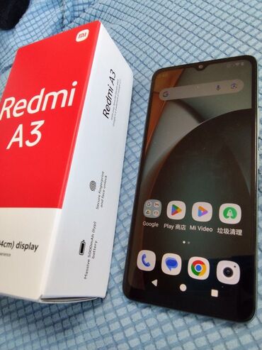 Xiaomi: Xiaomi Mi A3, 128 GB, rəng - Qara, 
 Sensor, Barmaq izi, Simsiz şarj