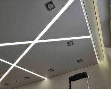 Натяжной потолок: Натяжной потолок Глянцевое, Матовое, 3D потолки Гарантия, Бесплатная консультация, Бесплатный замер — 9