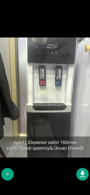 dubai iphone 15 pro max qiymeti: Dispenser Döşəməüstü, Su soyutma ilə, İşlənmiş