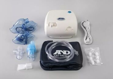 ингаляционный аппарат: Ингалятор от Японской фирмы АND Medical, представленный в комплекте с