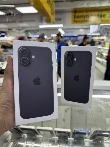 плата на айфон 6: IPhone 16, Новый, 128 ГБ, Черный, Коробка, 100 %