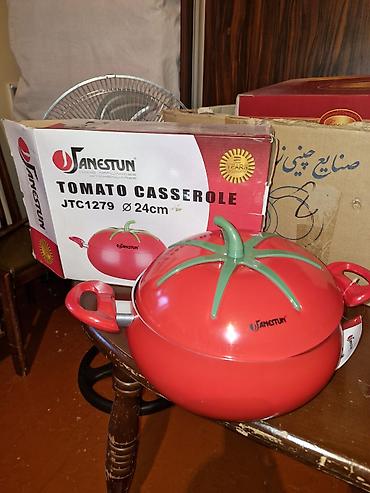 vip tomato: Qazan, rəng - Qırmızı, 24 sm — 1