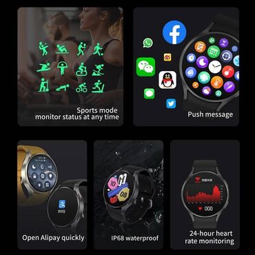 Ručni satovi: Smart watch, Muški — 10