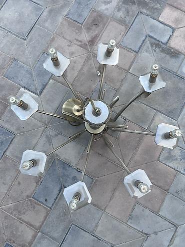 Çılçıraq, 8 lampa, Metal