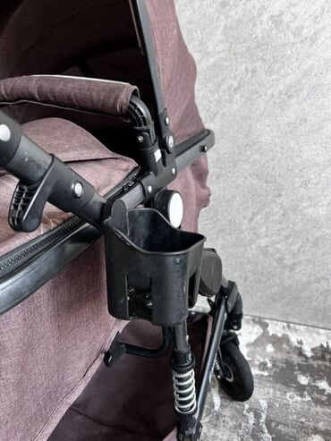 Коляски: Коляска, цвет - Коричневый, Б/у — 10