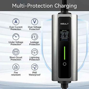07 pribor: GB/T AC EV şarj cihazı 7KW / 32A AITO M5 AITO M7 AITO M9 AUDI e-tron — 5