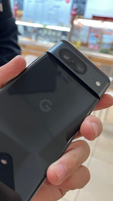 айфоны телефон: Google Pixel 8, Колдонулган, 128 ГБ, түсү - Кара, 1 SIM, eSIM