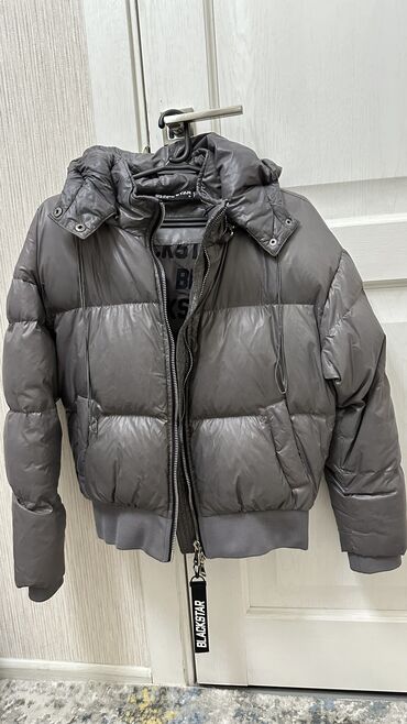 зимние мужские куртки с капюшоном: Куртка S (EU 36), M (EU 38), түсү - Боз