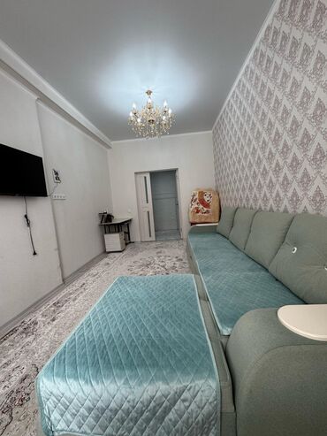 ак бата квартиры: 1 комната, 41 м², Элитка, 7 этаж, Дизайнерский ремонт