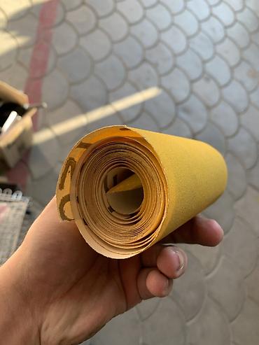 Строительное оборудование: Абразивная наждачная бумага в рулоне - Формат: рулон, гибкая основа - — 2