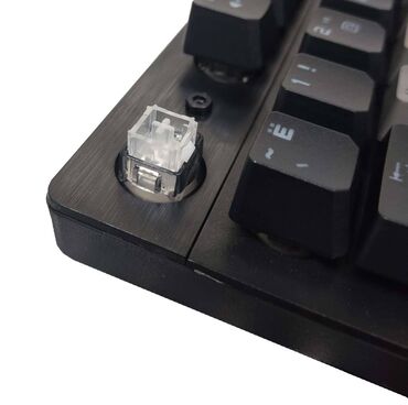 Клавиатуры: Клавиатура, A4Tech, Механическая, Проводное подключение, Размер: 100% — 13