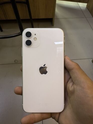 айфон 11 поо: IPhone 11, 64 ГБ, Белый, Зарядное устройство, Защитное стекло, Чехол, 73 %