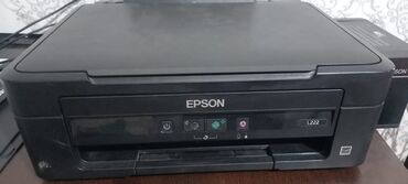 цветной принтер б у: Продаю Принтер цветной МФУ 3в1. Epson L222 (4цвета краски) . В рабочем