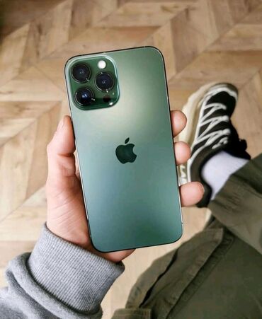green velosiped: IPhone 13 Pro Max, 128 GB, Alpine Green, Zəmanət