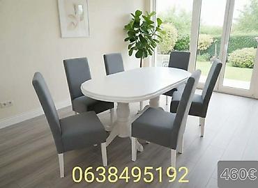 Setovi stolova i stolica: Trpezarijski setovi stolova i stolica, više modela. Detalji dizajna i — 4