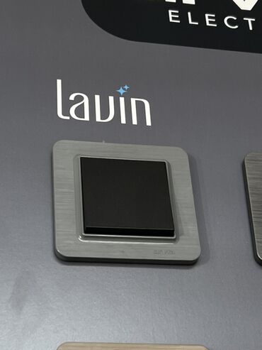 меняю на 07: Выключатель Lavin (серия Avia) - Современный одноклавишный