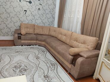 kunc divani: Угловой диван, Б/у, С подъемным механизмом